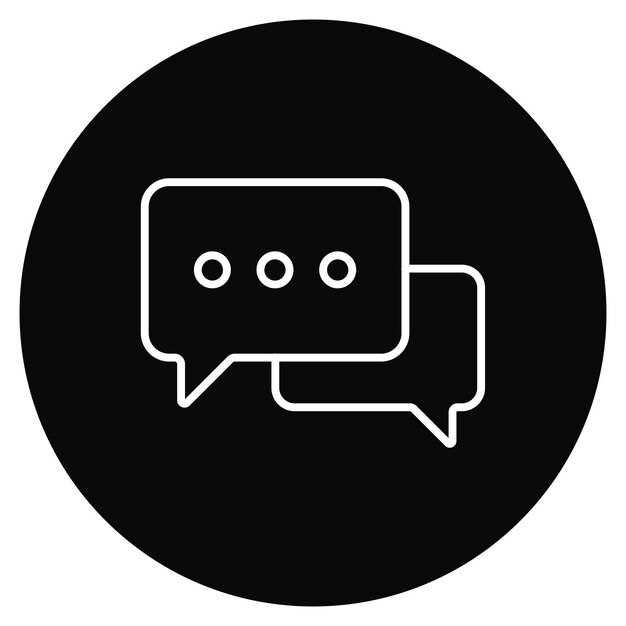 Chat icon vector image Can be used for Internet Marketing Service