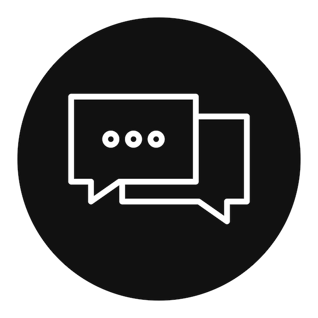 Chat With Us icon vector image Can be used for Contact Us