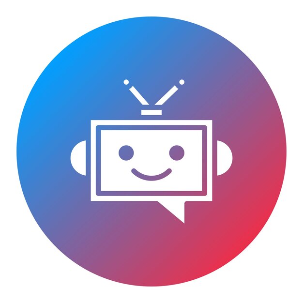 chatbot icon vector image can be used for cyberpunk