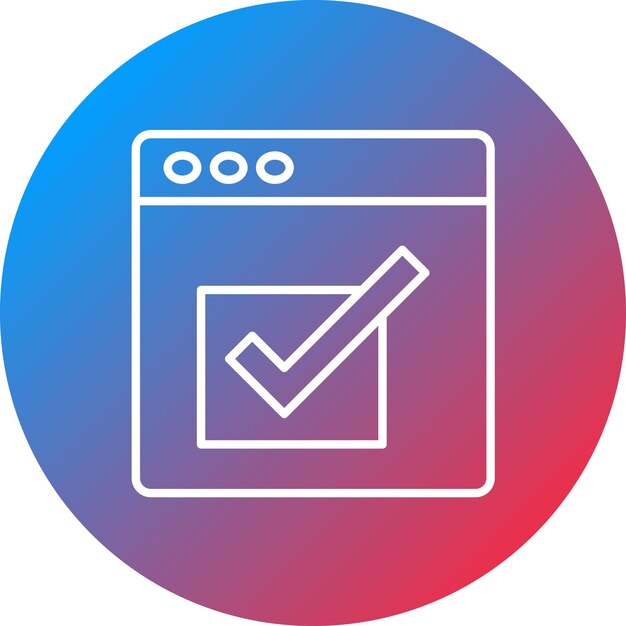 check box icon vector image can be used for user experience