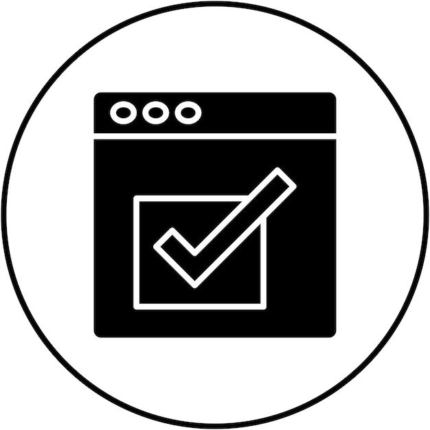 check box icon vector image can be used for user experience