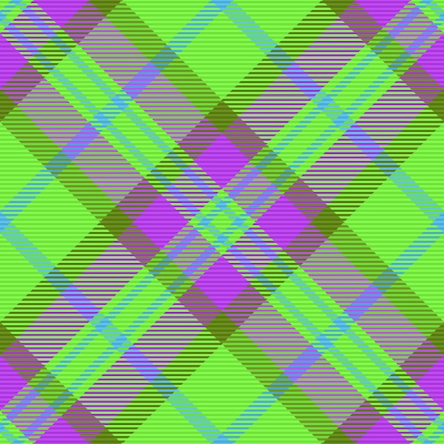 check fabric textile tartan plaid texture background vector pattern seamless