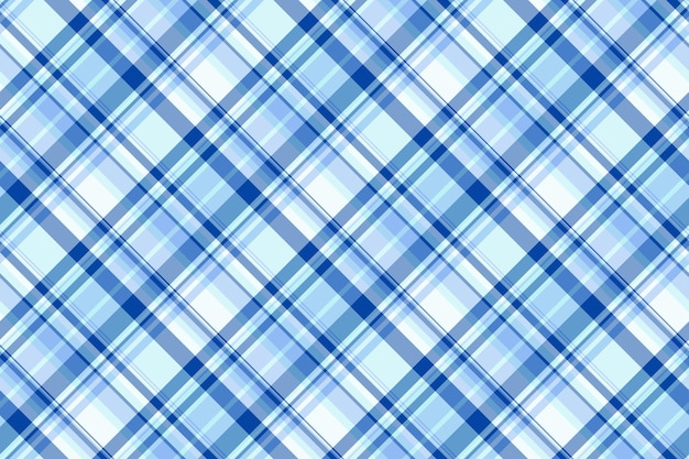 Check seamless texture of pattern textile plaid with a vector background fabric tartan