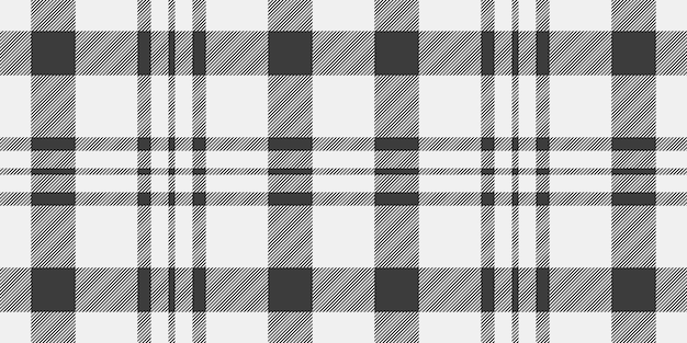 Checker tartan pattern texture picture seamless fabric plaid Menswear textile background vector check in white and grey colors