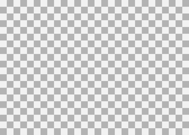 Checkered texture for transparent background Pattern seamless vector Illustration