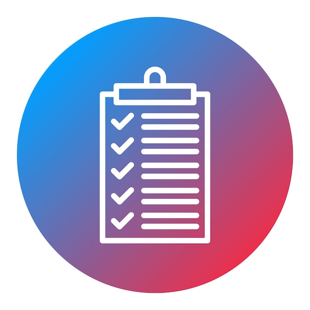 checklist icon vector image can be used for business onboarding