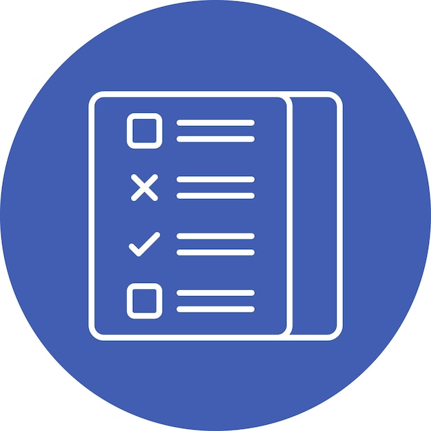 Checklist icon vector image Can be used for Learning