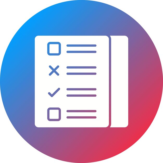 Checklist icon vector image Can be used for Learning