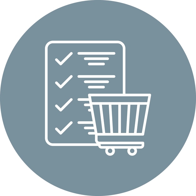 Checklist icon vector image Can be used for Shopping and Ecommerce