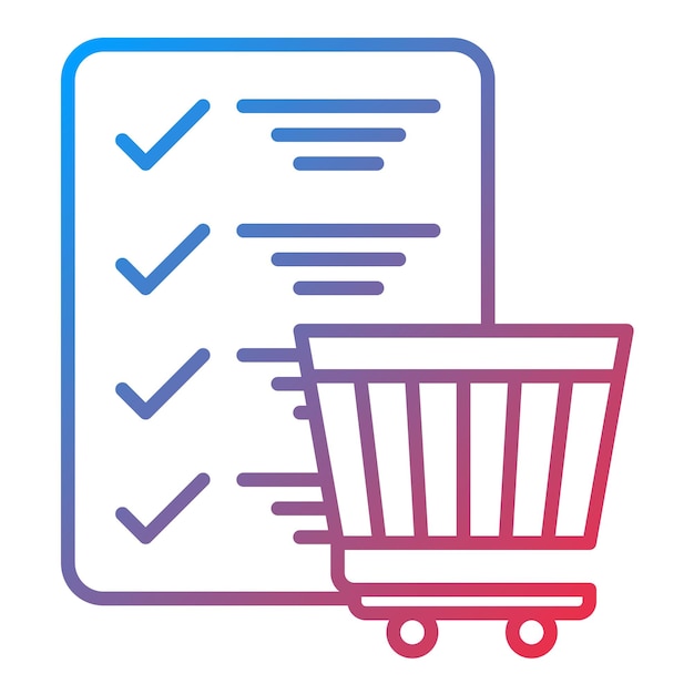 Checklist icon vector image Can be used for Shopping and Ecommerce