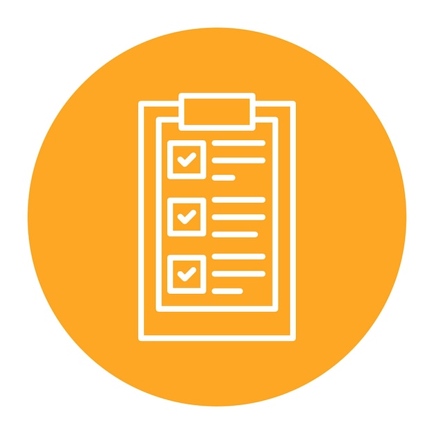Checklist Vector Illustration