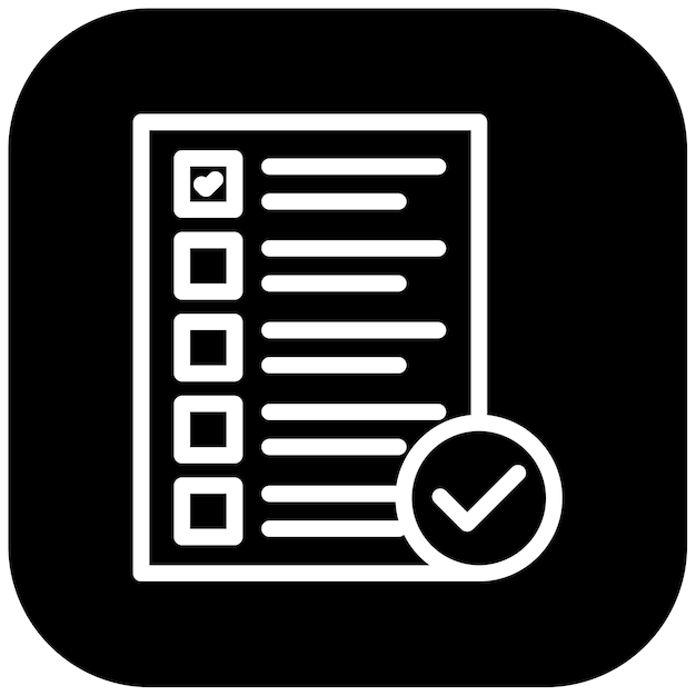 Checklist Vector Illustration