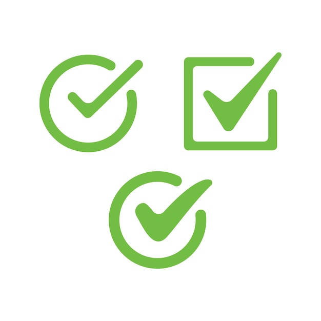 Checkmark ok done hand drawing icon element