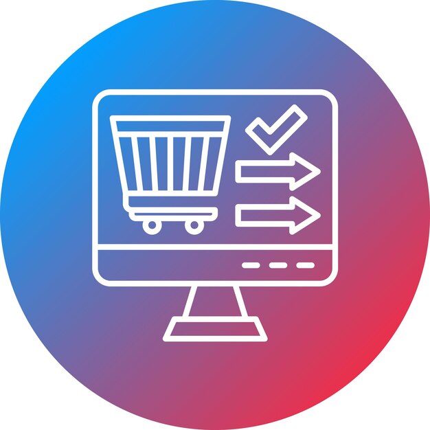 checkout icon vector image can be used for shopping and ecommerce