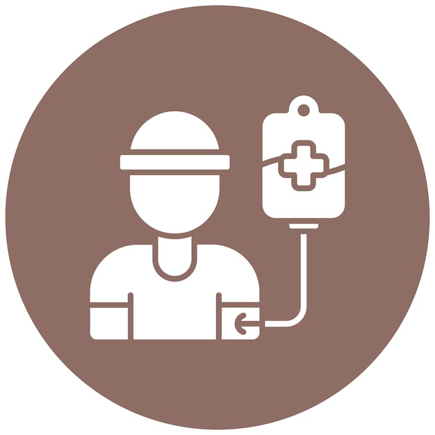 Chemotherapy icon vector image Can be used for Chemotherapy
