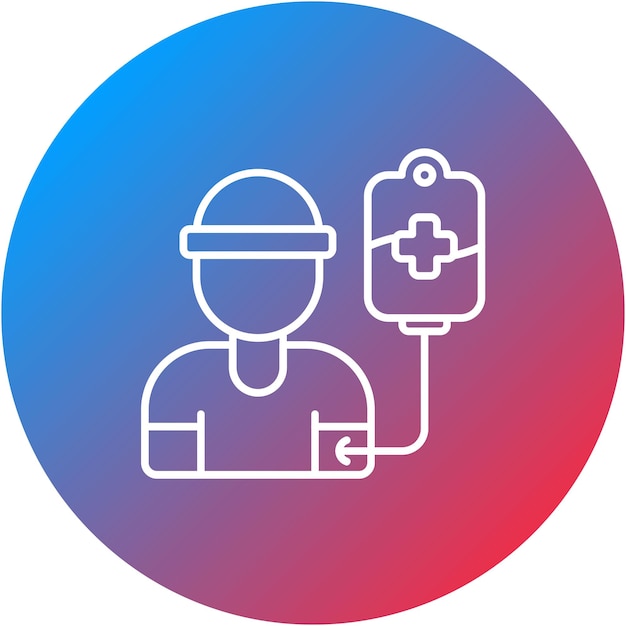 Chemotherapy icon vector image Can be used for Chemotherapy