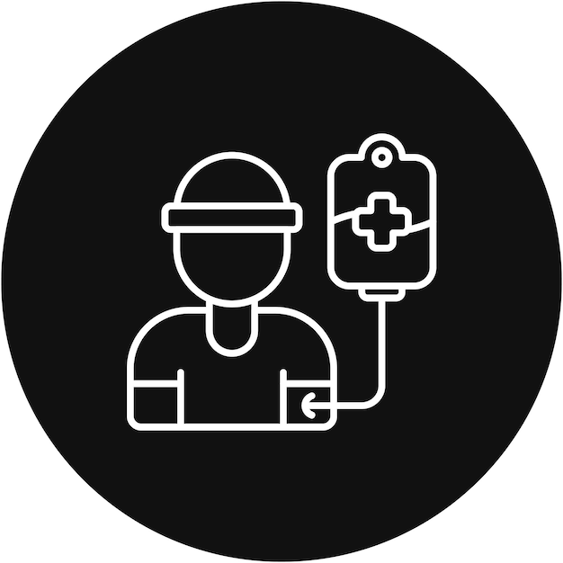 Chemotherapy icon vector image Can be used for Chemotherapy