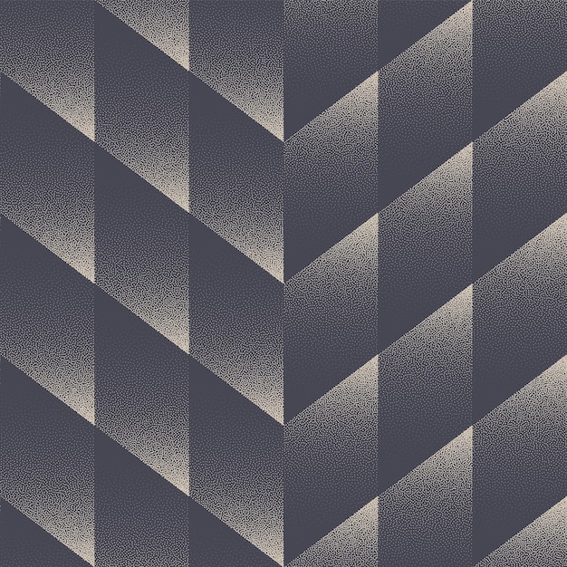 Chevron Zigzag Structure Seamless Pattern Trend Vector Dot Work Abstraction