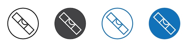 Chew gum icon flat editable icon mark set
