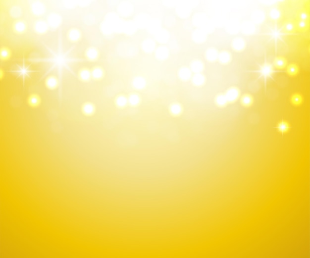 Christmas banner with glittering golden background with copy space