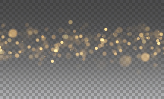 Christmas dust glowing bokeh confetti light and glitter texture overlay for your design Festive spa