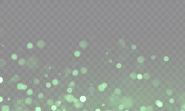 Christmas dust glowing bokeh confetti light and glitter texture overlay for your design Festive