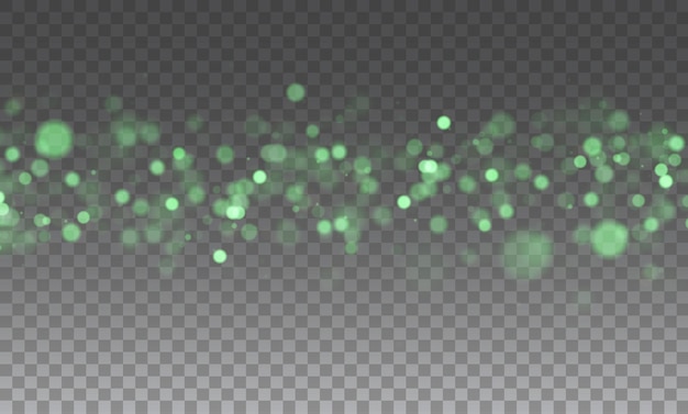 Christmas dust glowing bokeh confetti light and glitter texture overlay for your design Festive