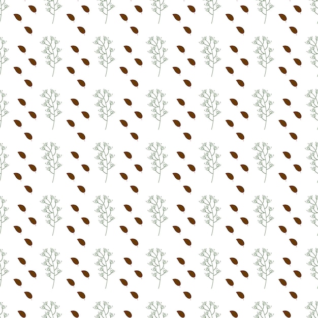 christmas poinsettia flower seamless vector pattern design