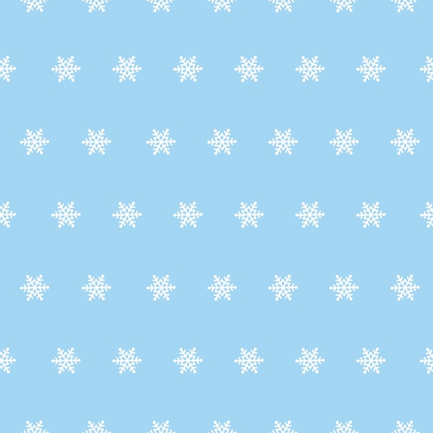 Christmas seamless pattern with snowflakes.