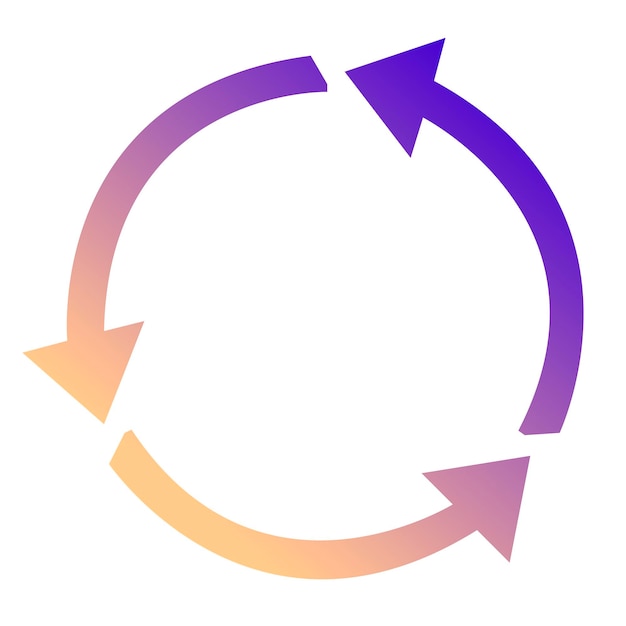 circle arrows cycle
