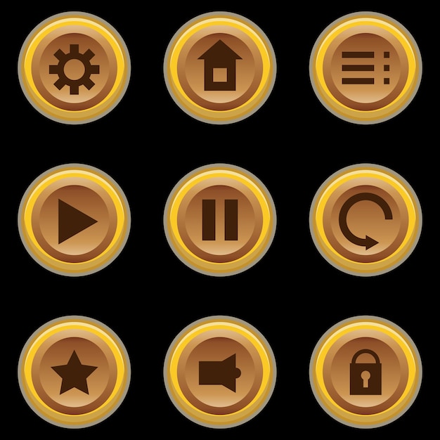 Circle Game Button
