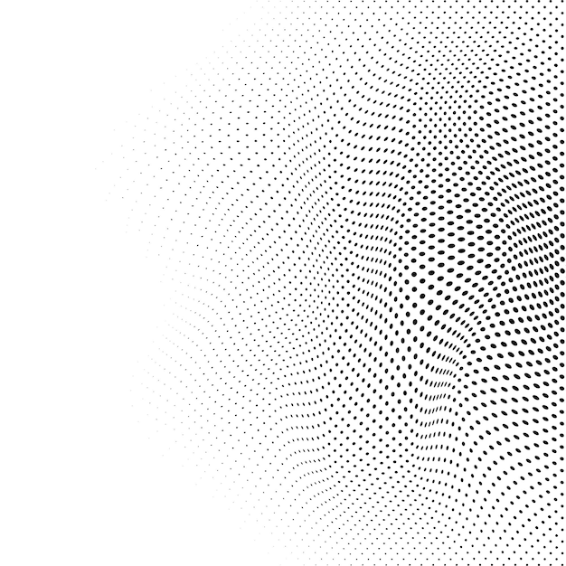 circle halftone vector art icons and graphics elements