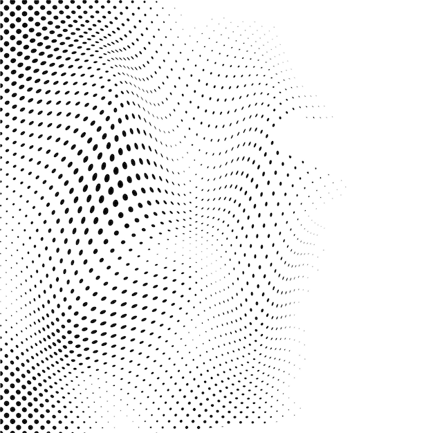 circle halftone vector art icons and graphics elements
