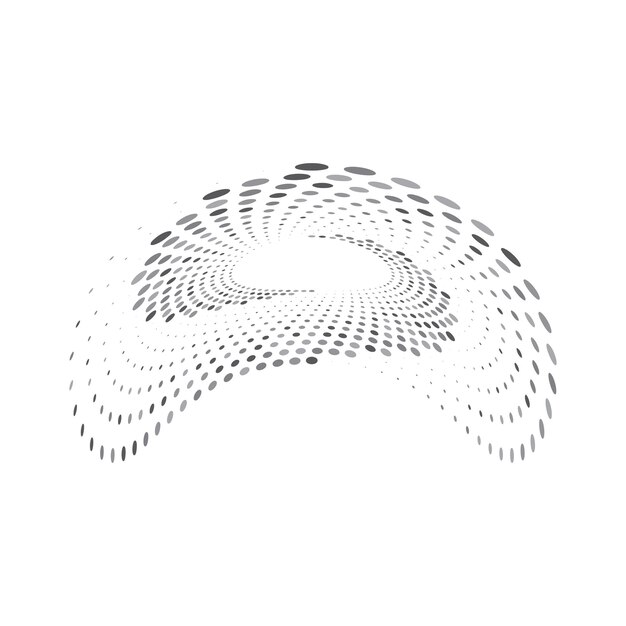 Circle Halftone Vector Art Icons and Graphics