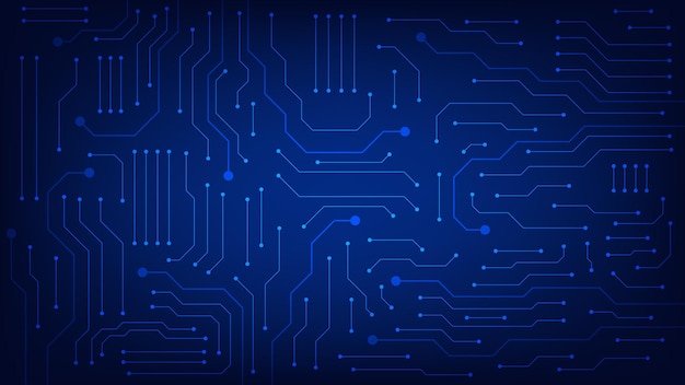 circuit board futuristic technology background
