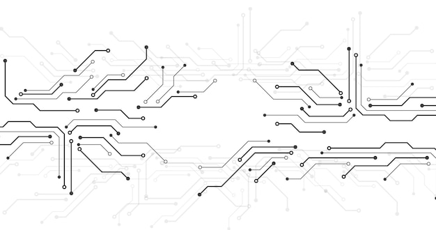 circuit technology background with hitech digital