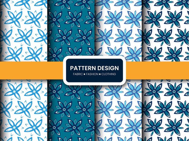 classic seamless unique eyecatching modern vector stylish floral pattern abstract background design