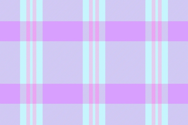 classic tartan plaid textile down pattern check seamless small texture vector background fabric in light and violet colors