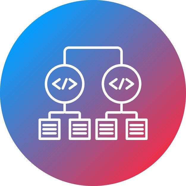 classification icon vector image can be used for big data