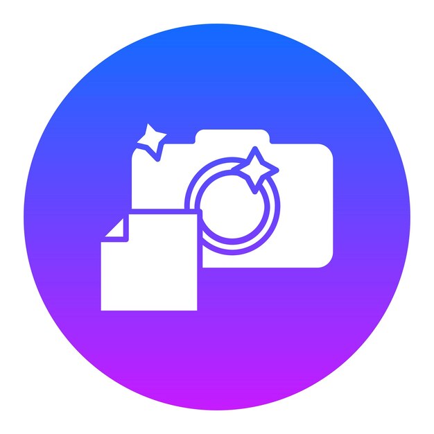 Cleaning Camera Icon