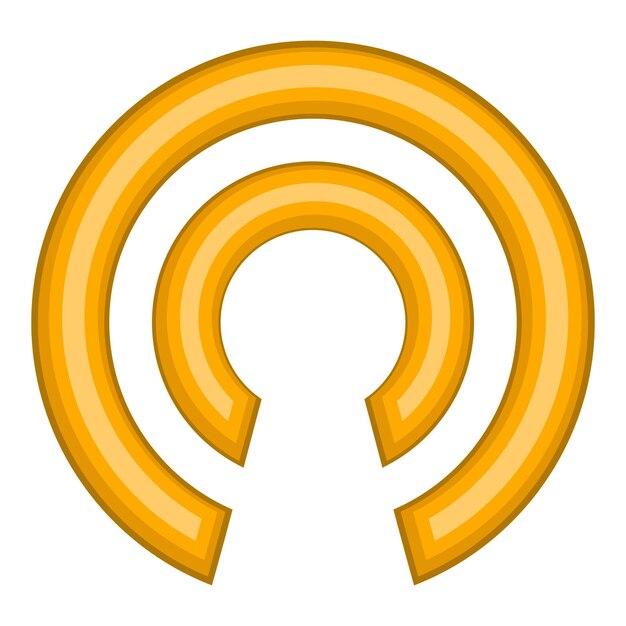 Click cursor icon Cartoon illustration of click vector icon for web design