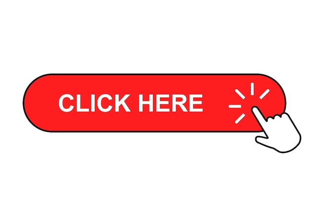 click here button vector illustration