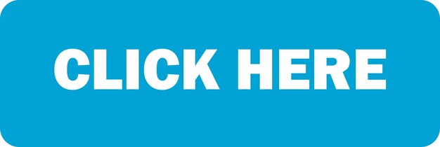 Click here button with hand pointer arrow pointer clicking icon Web button with action