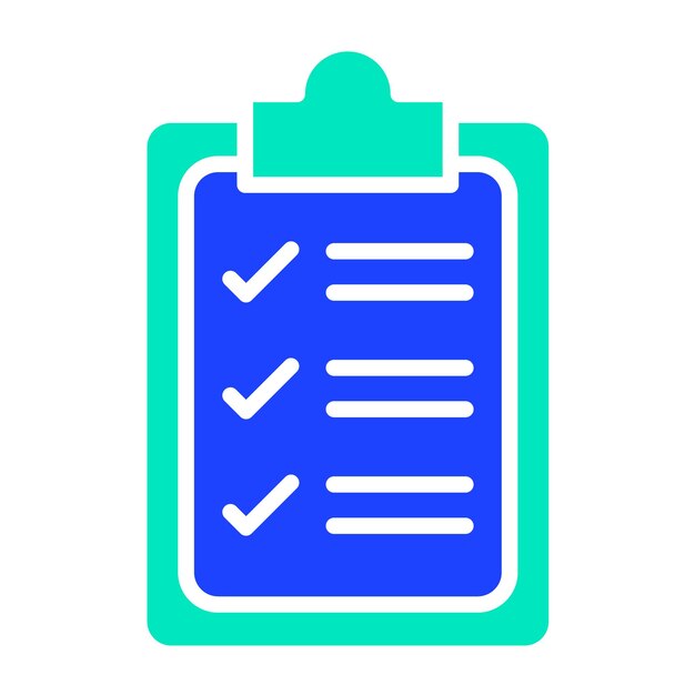 Clipboard Vector Icon Design Illustration
