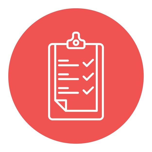 Clipboard Vector Illustration