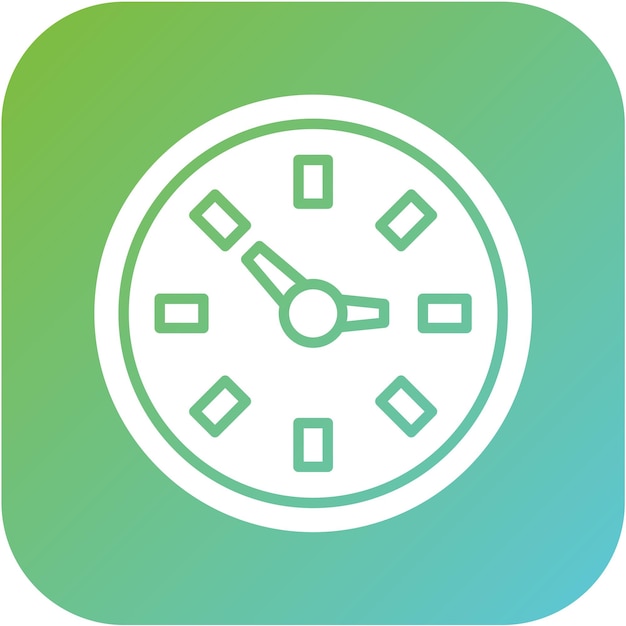 Clock Icon Style