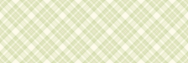 Closeup pattern seamless texture new check textile background Romance tartan fabric vector plaid in light color