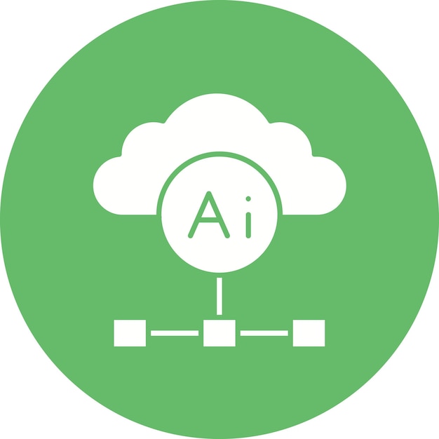 Cloud Based Architecture Vector Illustration Style