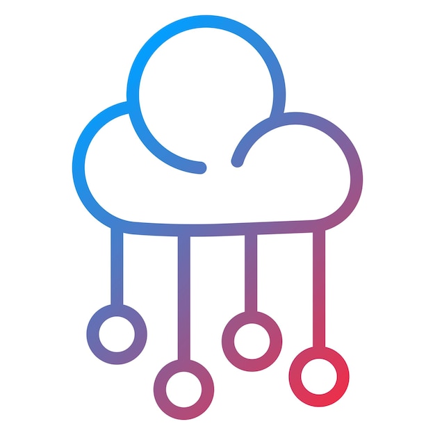 Cloud Computing icon vector image Can be used for Remote Working