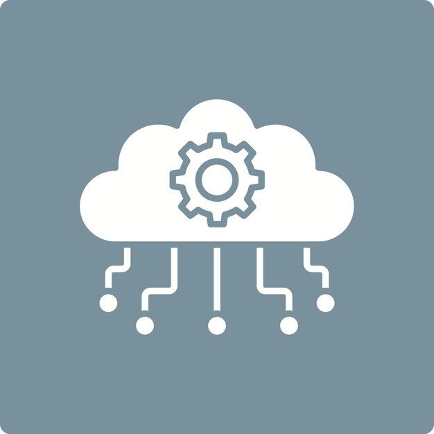 Cloud Computing Icon